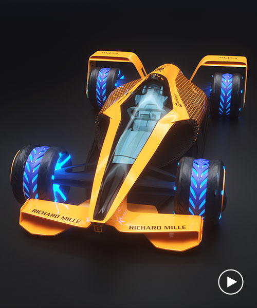 La visión de McLaren 'future Gran Prix' incluye una conducción de IA totalmente impulsada eléctricamente