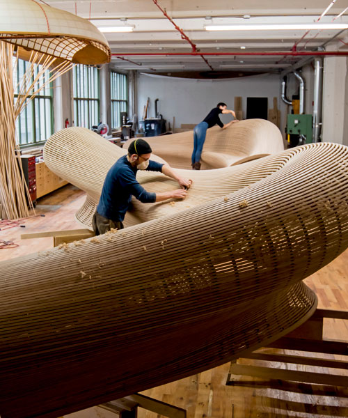 TIMBER! los diseñadores de brooklyn muestran lo que están haciendo con la madera en wanteddesign.