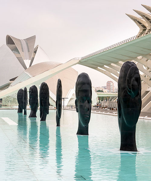 Jaume Plensa exhibe siete esculturas en la Ciudad de Artes y Ciencia de Calatrava en Valencia