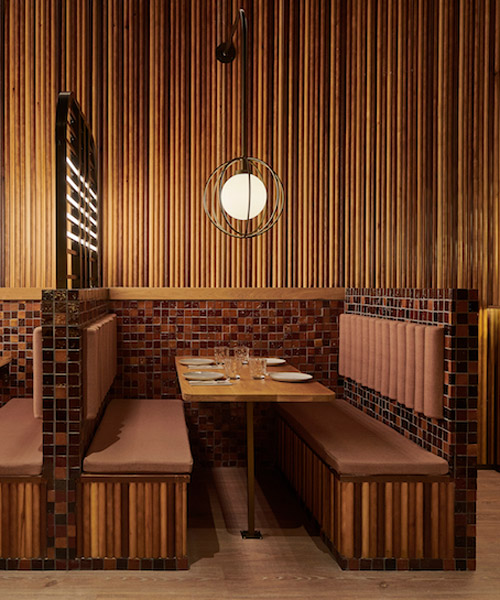 masquespacio diseña un restaurante que hace referencia al ornamentado estilo art nouveau en españa