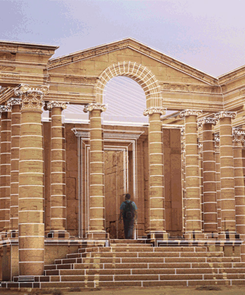 GIF animados restauran sitios culturales de la UNESCO a su gloria original