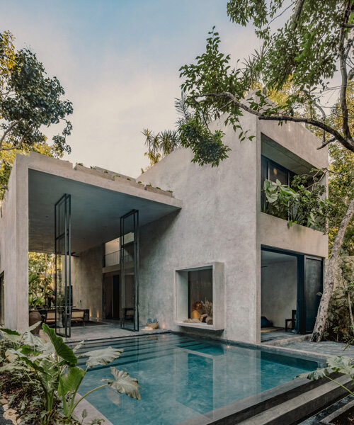 Casa Aviv por CO-LAB ocupa discretamente su terreno en la jungla en Tulum, México
