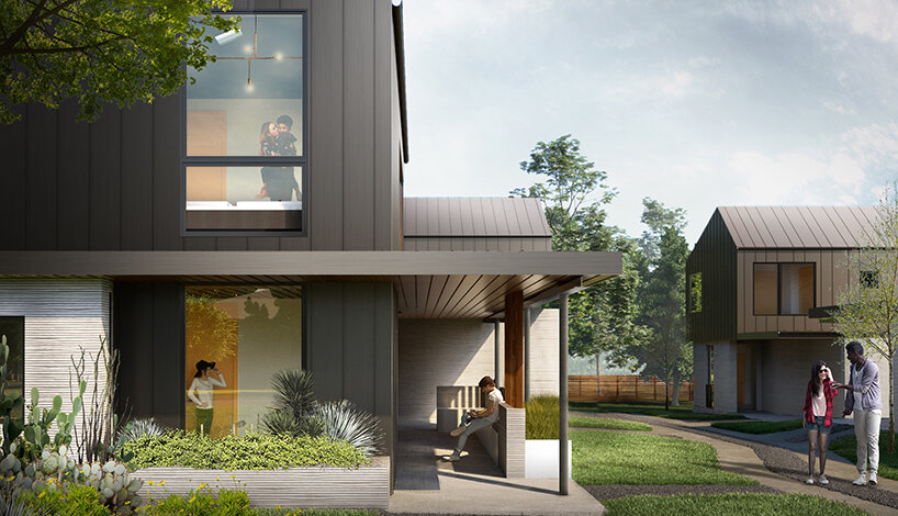 ICON presenta primeras casas impresas en 3D de Estados Unidos a la venta en  Austin, Texas