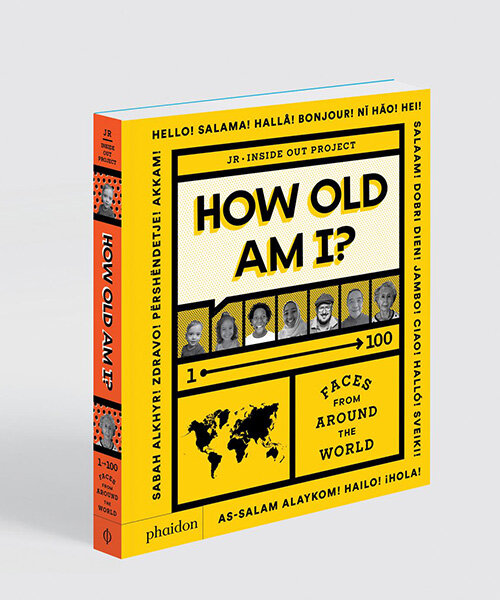 el libro infantil de JR, 'how old I am?' explora el concepto de la edad