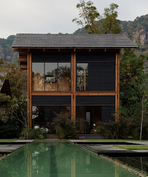 amezcua desarrolla un sistema constructivo modular de madera que te conecta con la naturaleza