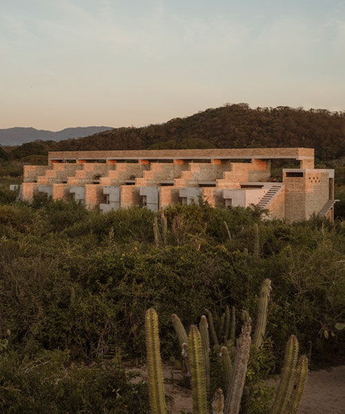ama de casa Desierto Industrial La visión idílica de refugio se vuelve Hotel Terrestre en Oaxaca, México