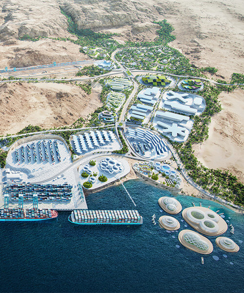 BIG apoya descarbonización del puerto con la renovación ecológica de la terminal de contenedores de aqaba en jordania