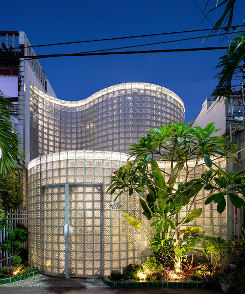 'casa coco' en vietnam evoca una nostalgia de otro mundo con sus ladrillos de cristal