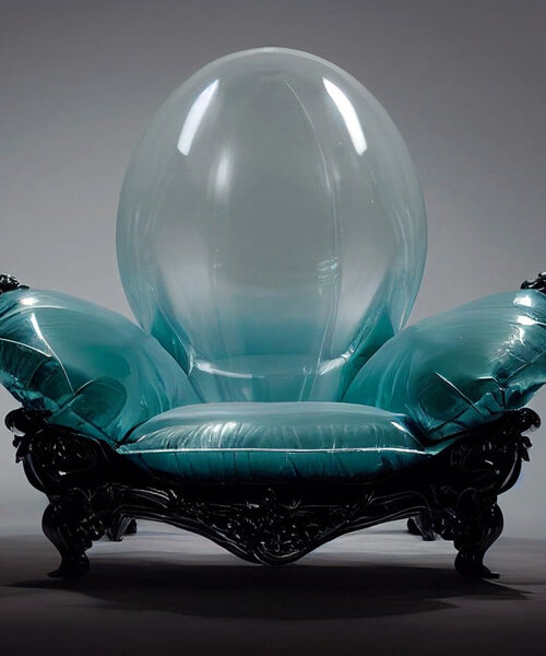 las exploraciones de kaveh najafian con midjourney imaginan sofás y sillas surrealistas e 'imposibles'