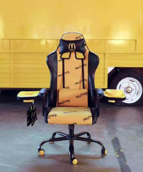 mcdonald's fabrica por primera vez la 'silla de juego mccrispy' libre de aceite