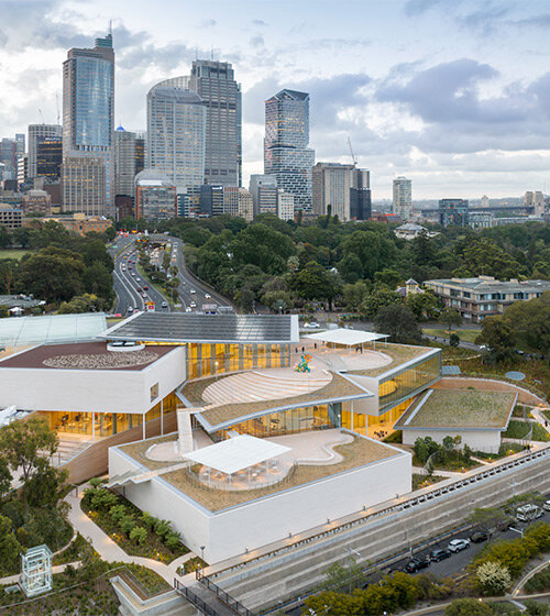 la ampliación de la galería de arte 'sydney modern' diseñada por SANAA se abre al público