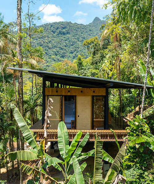 el atelier marko brajovic construye 'casa agüé', una vivienda modular de eucalipto brasileño
