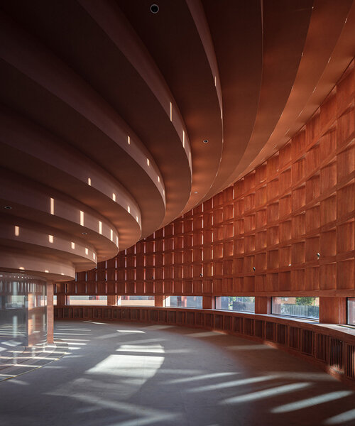 neri&hu crea una extensión del museo quijang como un faro luminoso en xi'an, china