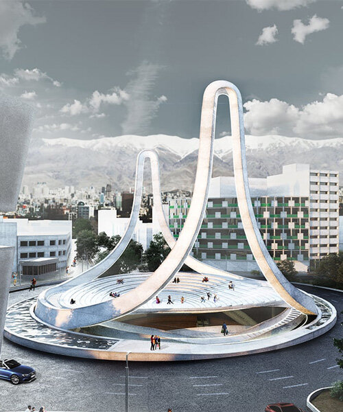 habibeh madjdabadi gana propuesta para impresionante monumento y plaza pública en teherán