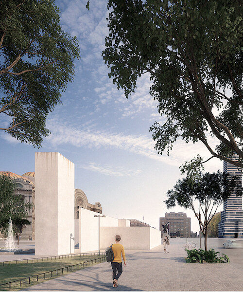 un espacio efímero emulará la terraza de la casa barragán en la alameda de la ciudad de méxico