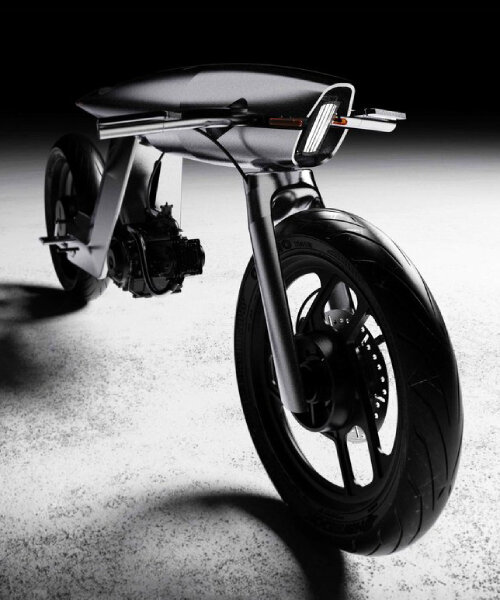 motocicleta 'eve odyssey' de bandit9 tiene destellos de aluminio de grado espacial de la NASA