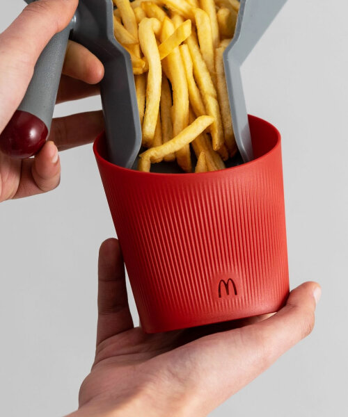 eliumstudio lanza vajilla reutilizable de mcdonald's para reducir los desechos de envases de comida rápida
