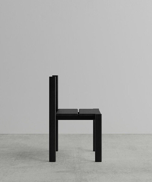 sergio enríquez crea la 'silla alto' con una sola tabla de madera