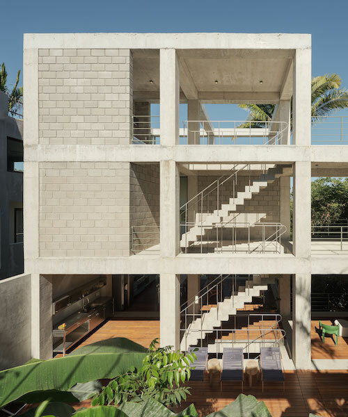 hybrid + palma diseñan un pequeño hotel boutique inmerso en la selva de sayulita, méxico