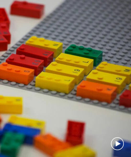 LEGO lanza braille blocks pensando en la accesibilidad para niños con discapacidad visual