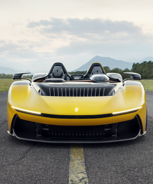 automobili pininfarina presenta el 'B95', el primer hyper barchetta totalmente eléctrico y descapotable del mundo