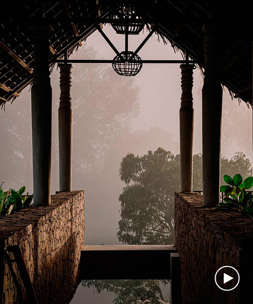 el hotel 'maayaa' en el sur de la India refleja la estética tropical moderna