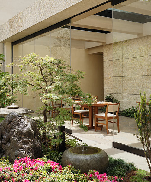 el hotel nobu palo alto lleva la tradición japonesa a california con un oasis verde