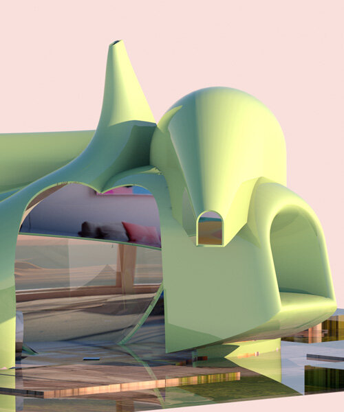 un vistazo a los pabellones virtuales de la primera bienal de arquitectura del metaverso
