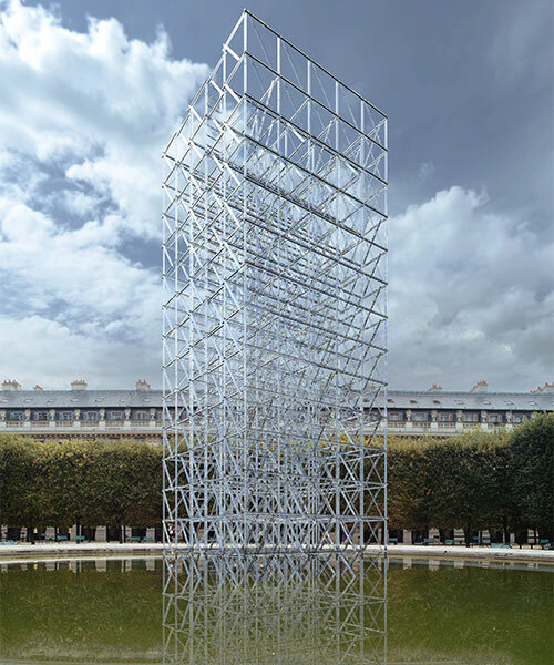la monumental instalación de emmanuel barrois ilumina la semana del diseño de parís 2023