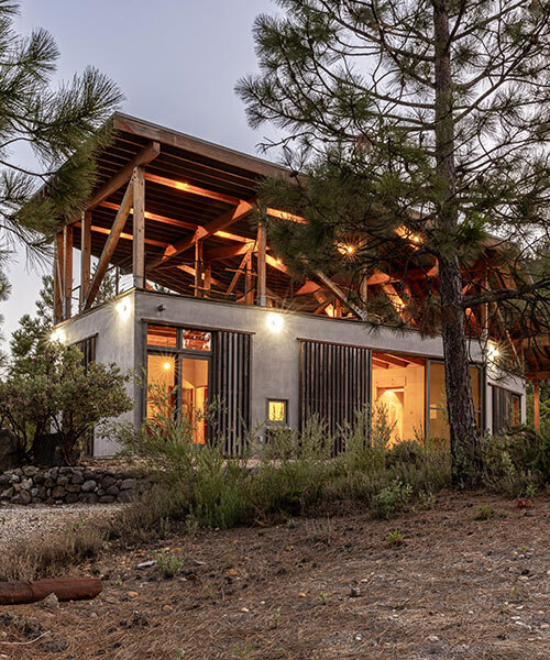 descubre esta casa de montaña californiana, la única vivienda de atelier bow-wow en EE.UU.
