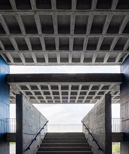 punto arquitectos utiliza concreto como materia prima para su escuela en aguascalientes
