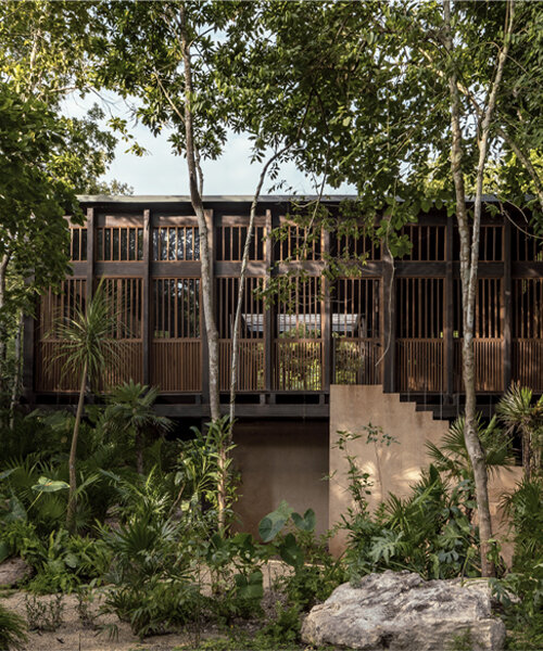 casas flotantes en la selva de quintana roo conforman el hotel boca de agua de frida escobedo