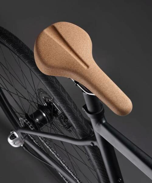 el asiento de bicicleta de corcho ecológico de frame cycles es duradero, ligero y resistente al agua