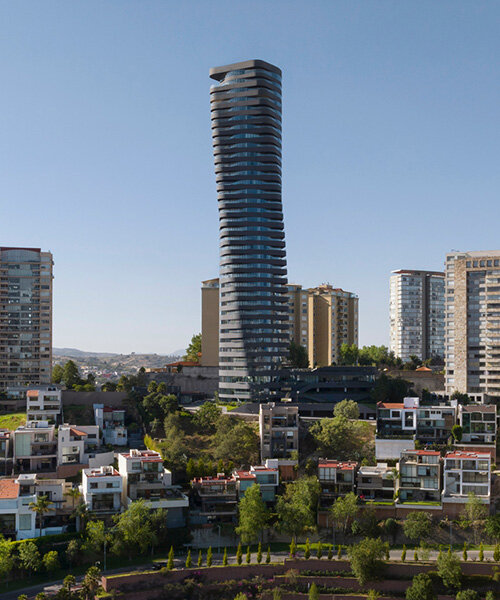 'core 31' el innovador edificio rotado de craft arquitectos con vistas de 360º  en méxico