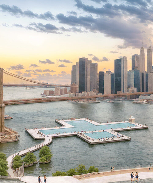 la piscina autofiltrante +POOL de nueva york flotará en el east river este verano