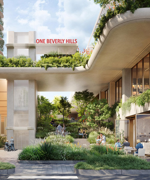 foster + partners inicia la construcción de 'one beverly hills', un oasis verde transitable para los ángeles