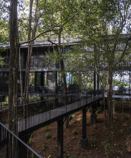casa perla negra: la fresca vivienda de salagnac arquitectos en costa rica